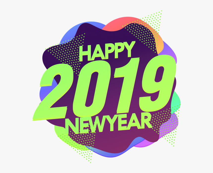 Happy 2019 New Year Png Image, Transparent Png, Free Download