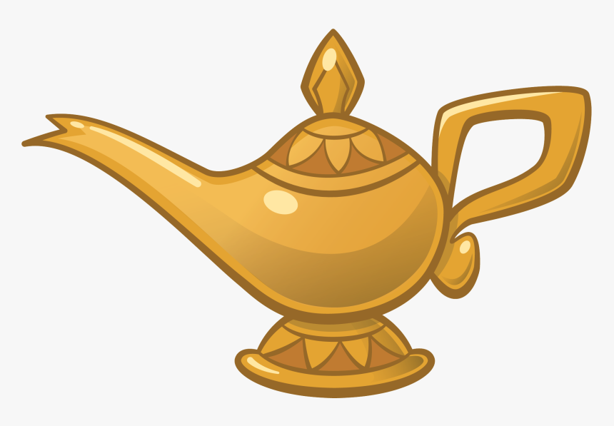 Genie Aladdin Oil Lamp Jafar Light, HD Png Download, Free Download