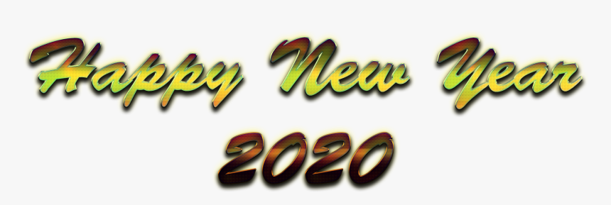 Happy New Year 2020 Png Free Download, Transparent Png, Free Download