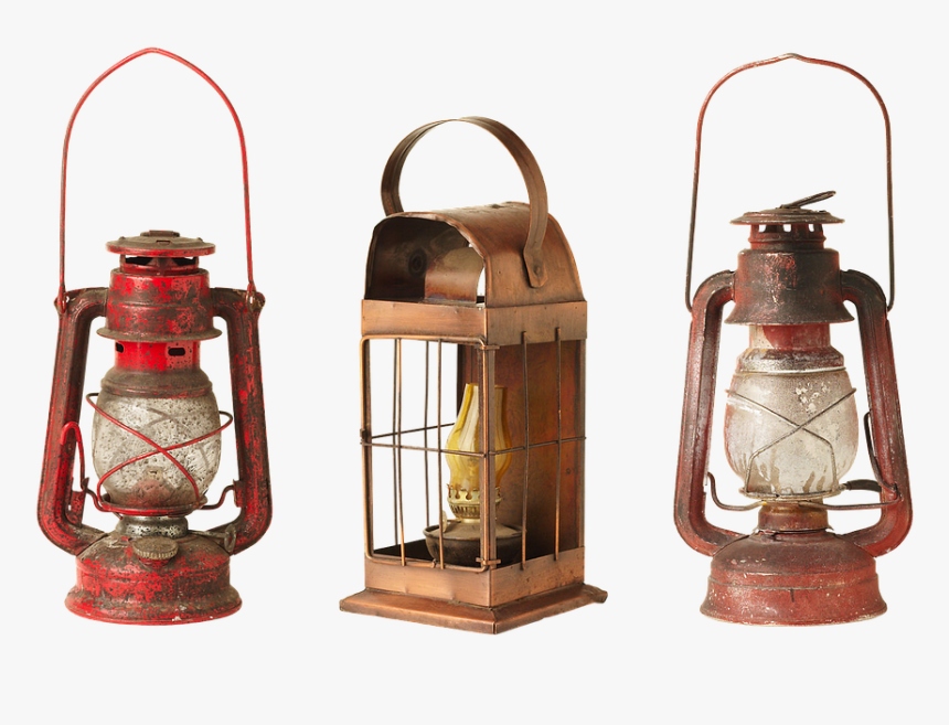 Lantern, Lamp, Old, Kerosene Lamps, Lights, Old Things, HD Png Download, Free Download