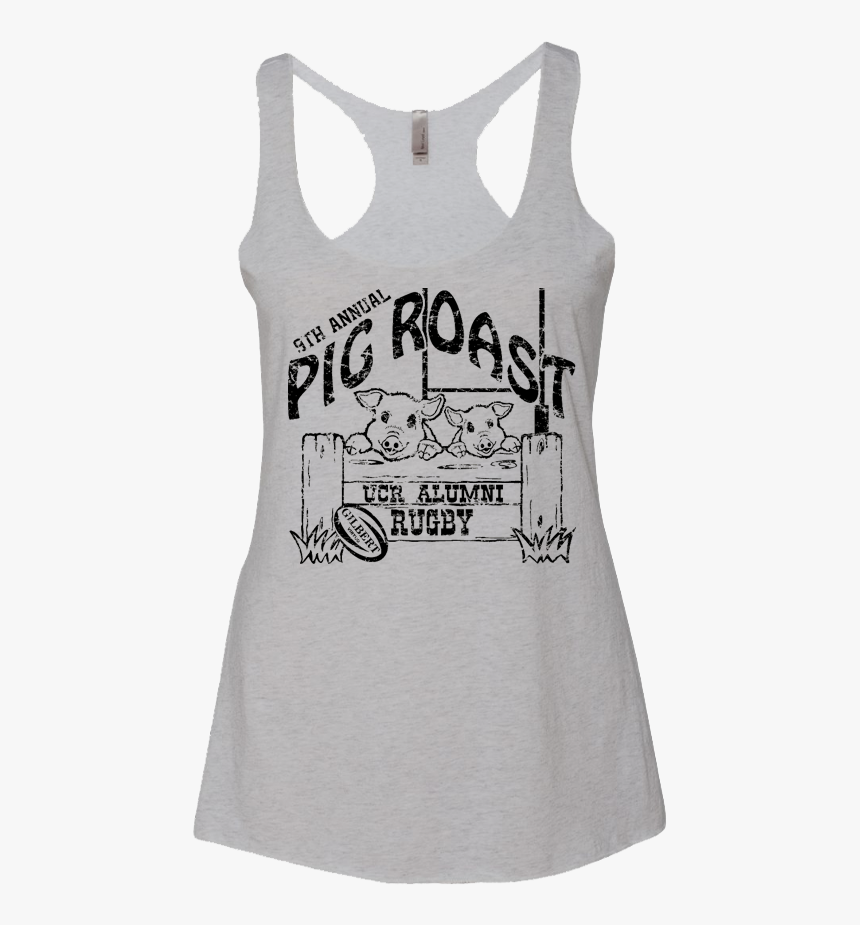 Ucr Pig Roast Ladies Racerback, HD Png Download, Free Download