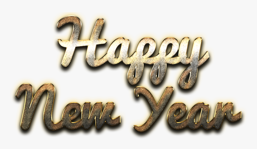 Happy New Year Letter Png Pic, Transparent Png, Free Download