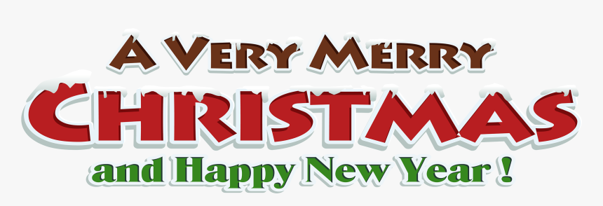 Merry Christmas And Happy New Year Png , Png Download, Transparent Png, Free Download