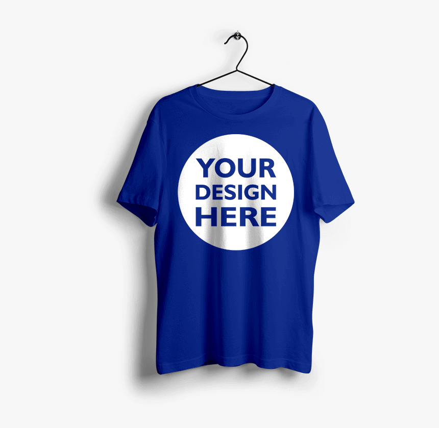 Royal Blue Custom T Shirts, HD Png Download, Free Download