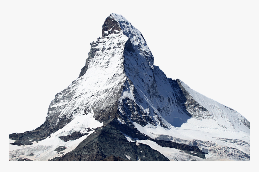 Matterhorn, Snow, Mountain, Ice, Mountain Summit, Rise, HD Png Download, Free Download