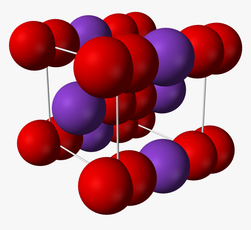 Potassium Superoxide Unit Cell 3d Ionic, HD Png Download, Free Download