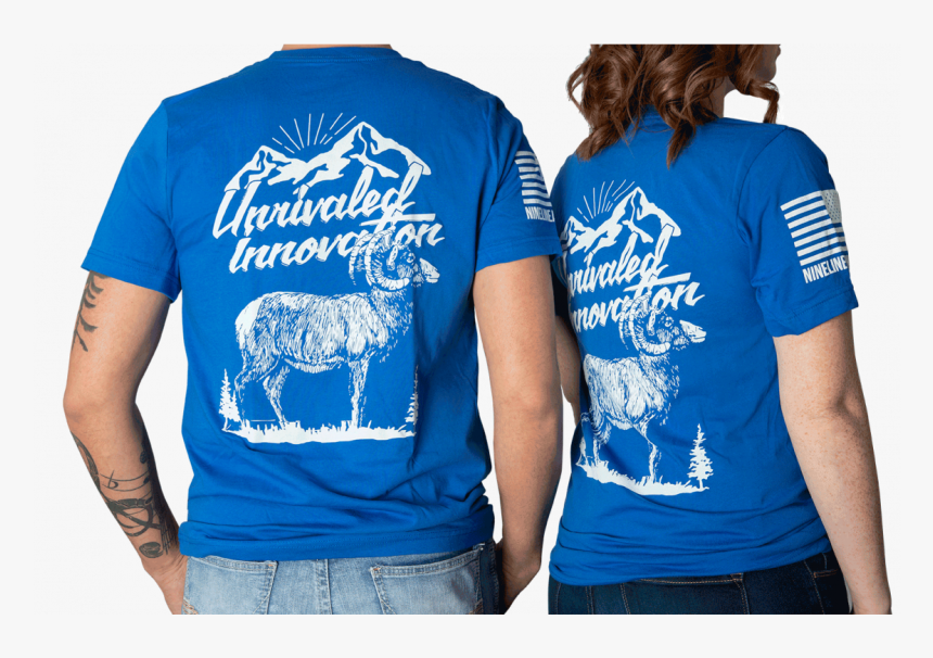 Blue Sheep T-shirt, HD Png Download, Free Download