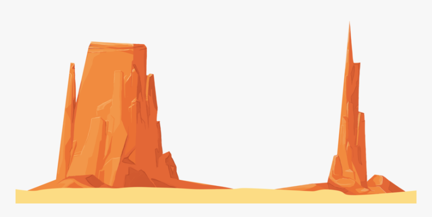 Desert Mountain Png, Transparent Png, Free Download