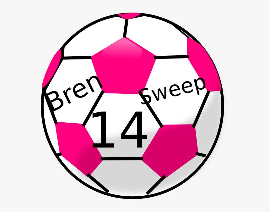 Pink Volleyball Ball Clip Art Download - Futbol Femenino, HD Png Download, Free Download
