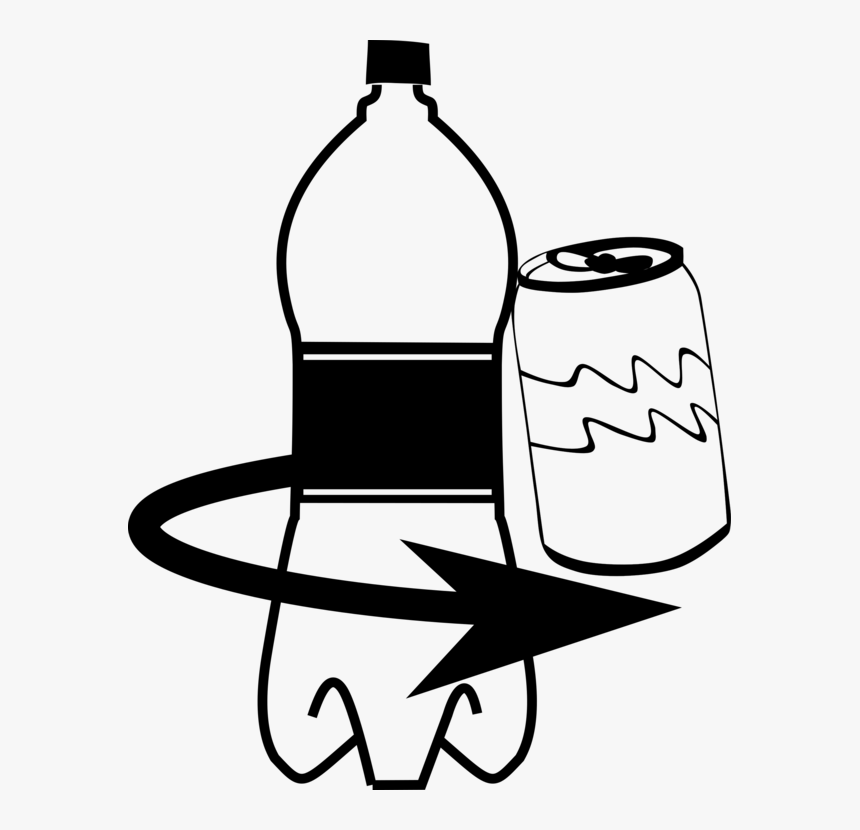Line Art,monochrome Photography,artwork - Soda Can Clip Art, HD Png Download, Free Download
