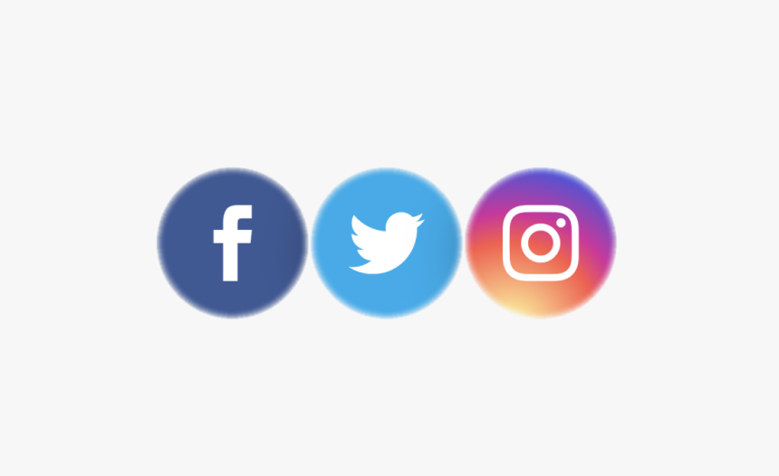 Stickerart Facebook Twitter Instagram Png Freetoedit - Facebook Icon, Transparent Png, Free Download