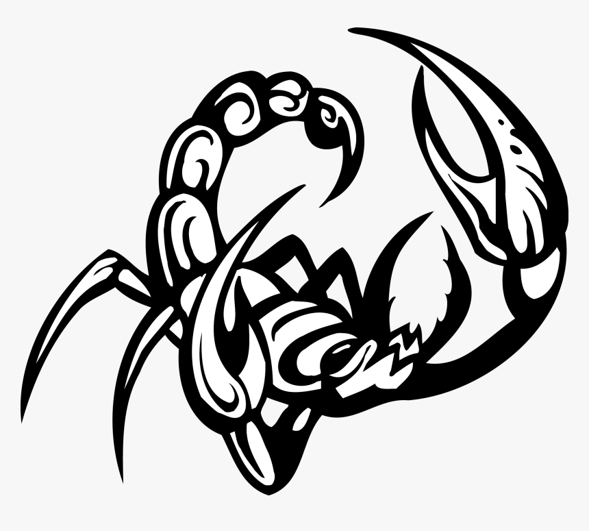 Scorpion Tattoo PNG 713x923px Scorpion Art Astrological Sign Black  And White Drawing Download Free