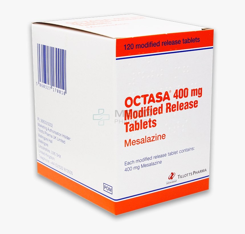 Mesalamine 400mg - Box, HD Png Download, Free Download