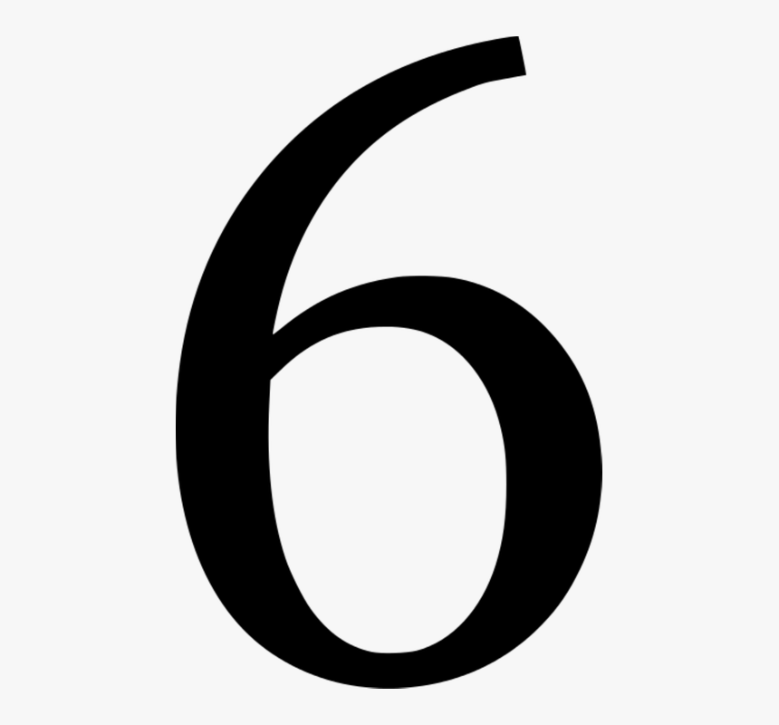 Number Six, HD Png Download, Free Download