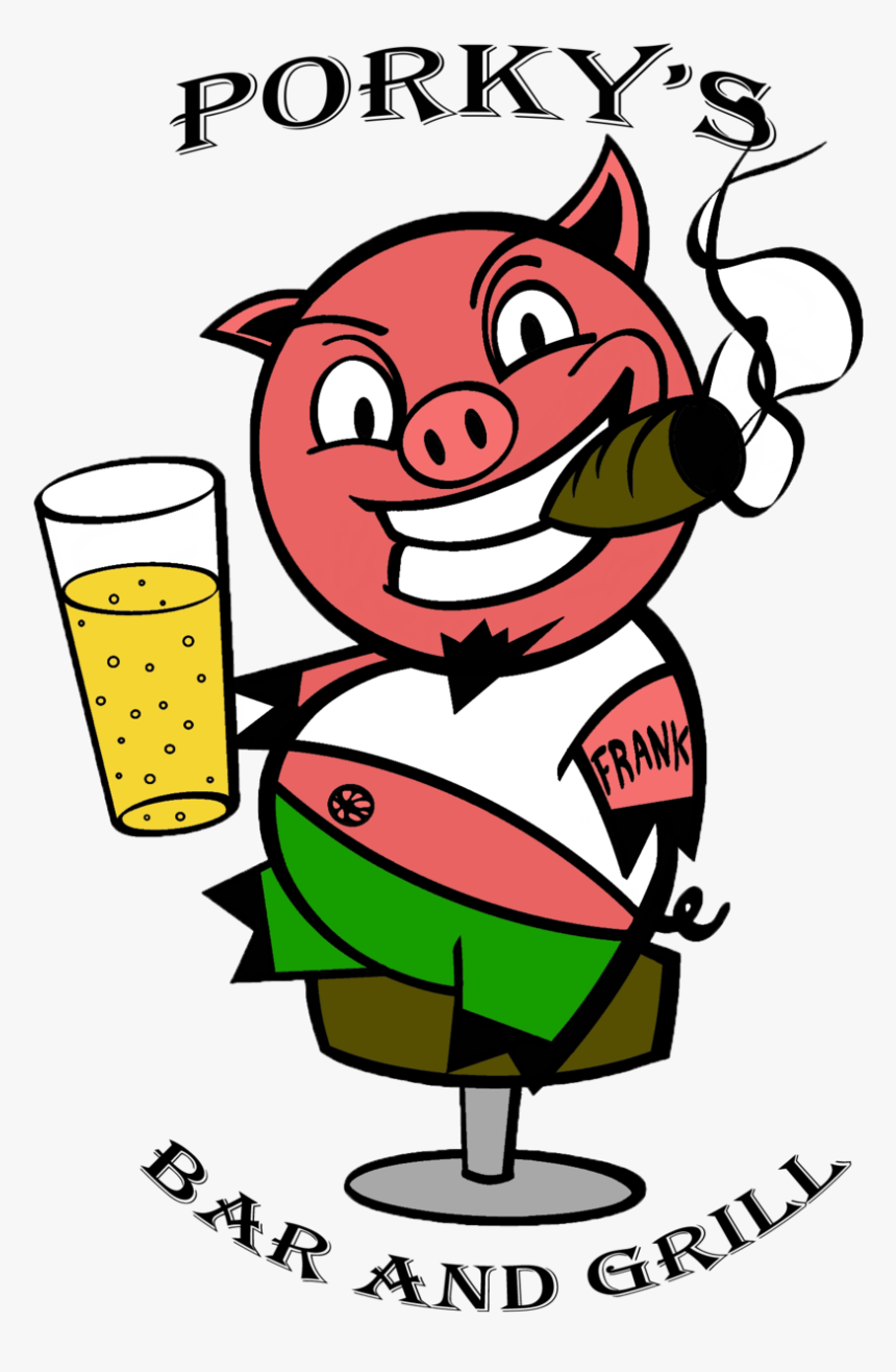 Porky"slogoedit - Porky's Bar And Grill, HD Png Download, Free Download
