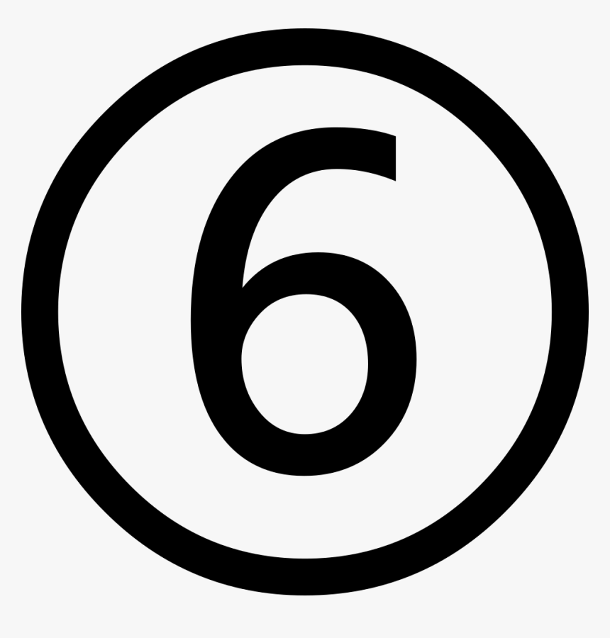 Ring Six - 2 Number In Circle, HD Png Download, Free Download