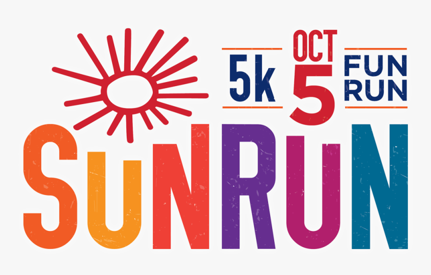 Sun Run 5k And 1-mile Fun Run - Graphic Design, HD Png Download, Free Download
