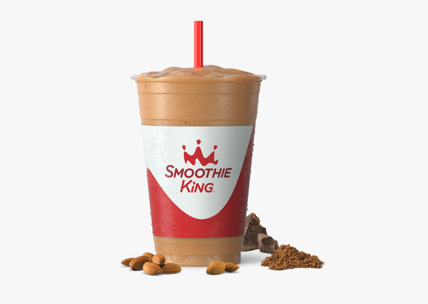 Sk Fitness Coffee High Protein Almond Mocha With Ingredients - Smoothie King Smoothie, HD Png Download, Free Download