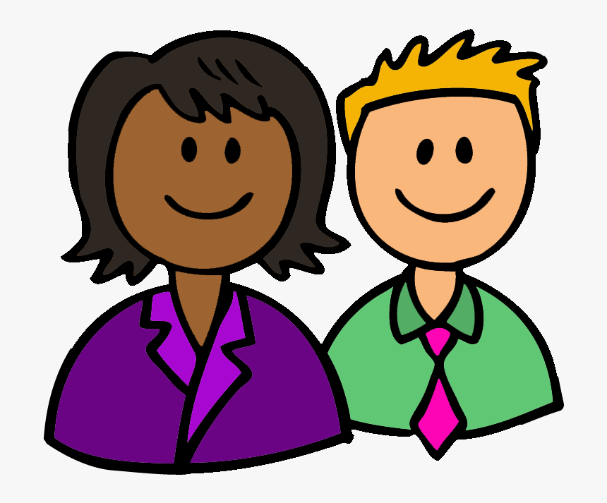 Volunteers And Staff - Cartoon, HD Png Download, Free Download