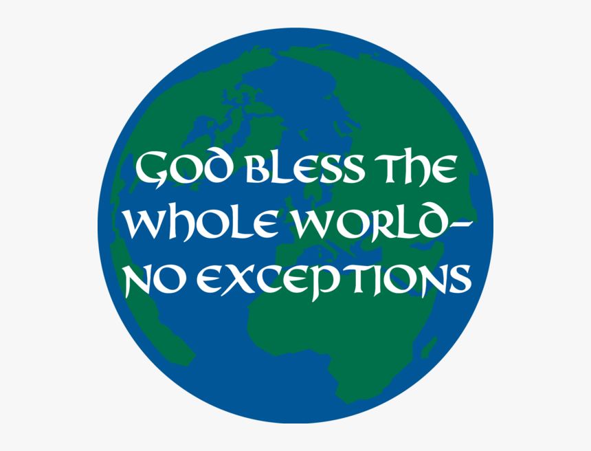 No Exceptions God Bless Button - Circle, HD Png Download, Free Download