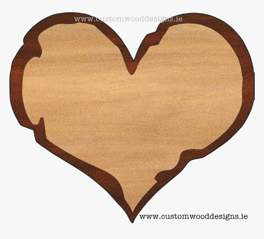 Rustic Heart Png, Transparent Png, Free Download