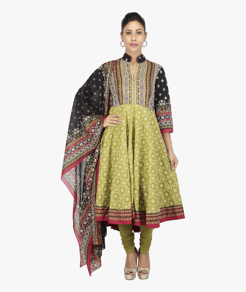 Women Cotton Churidar Suit - Stitch, HD Png Download, Free Download