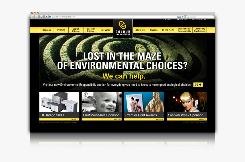 Colour Innovations Website Design - Flyer, HD Png Download, Free Download
