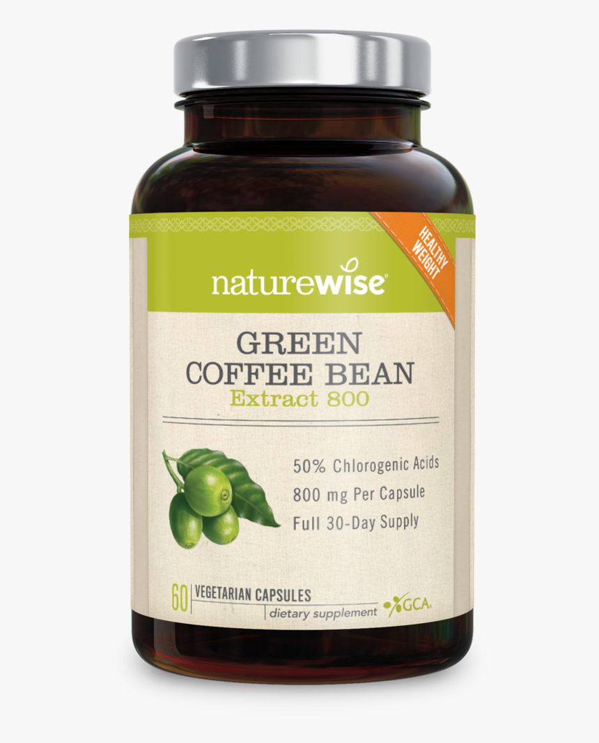 Green Coffee Bean Extract Bottle - Raspberry Ketones, HD Png Download, Free Download