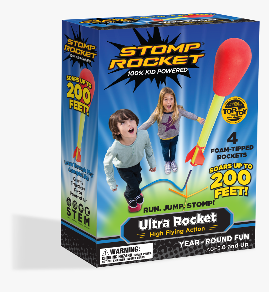 Transparent Rocket Fire Png - Original Stomp Rocket, Png Download, Free Download