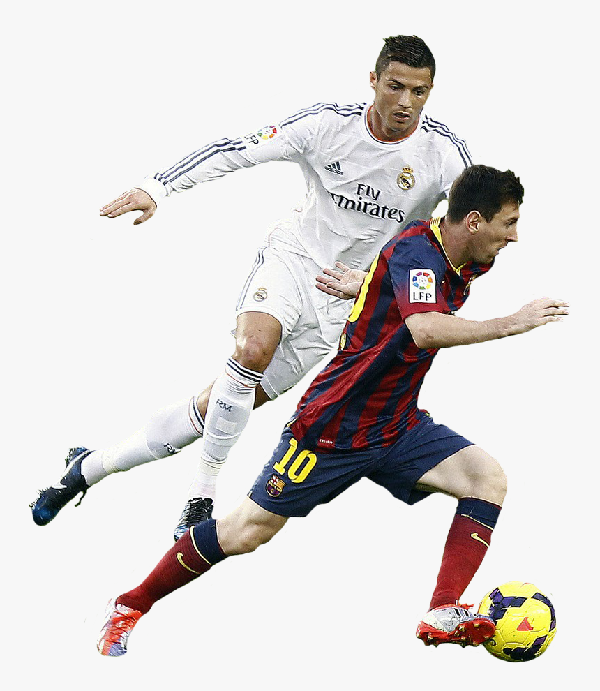 Cristiano Ronaldo Y Messi Png, Transparent Png, Free Download