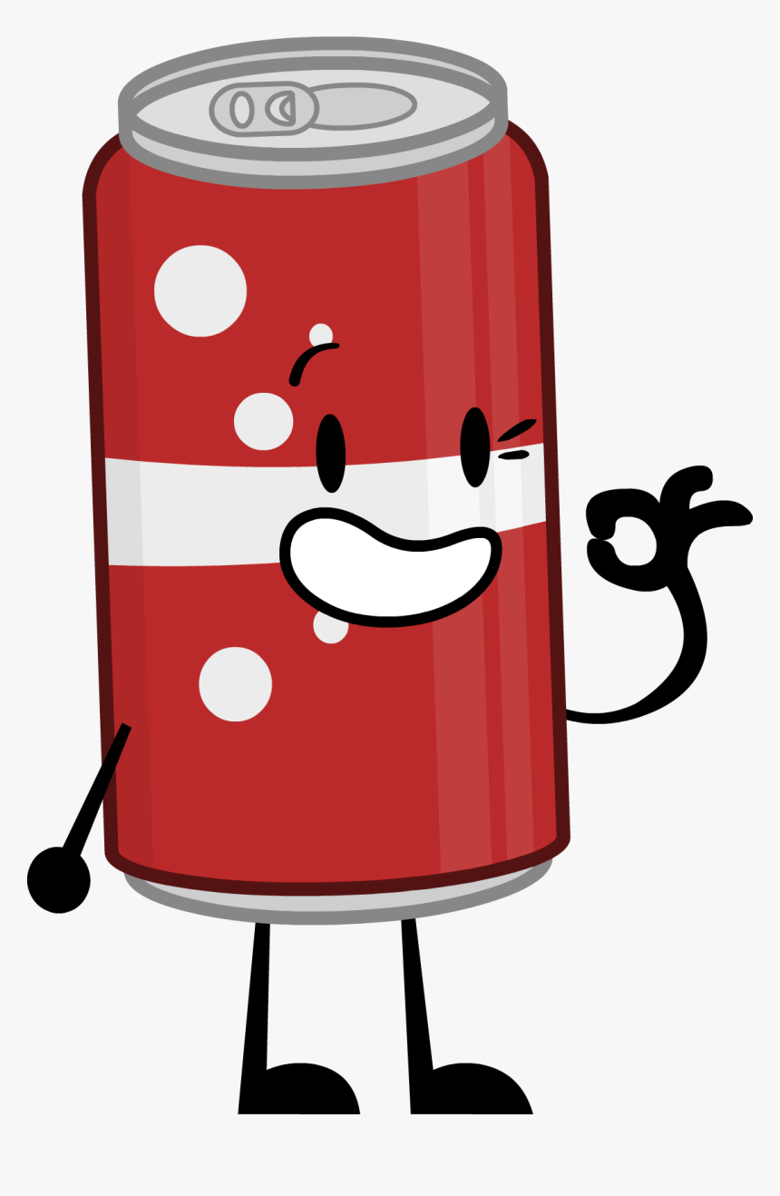 Soda Can Clipart , Png Download - Cartoon Can Of Coke, Transparent Png, Free Download