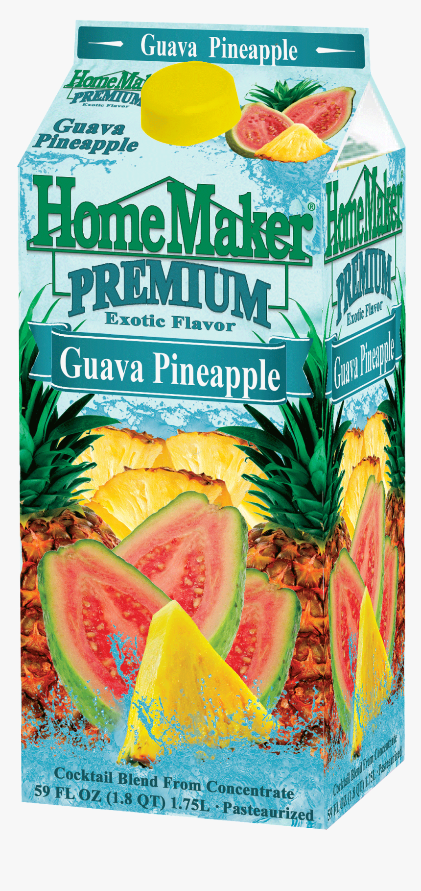 Passion Fruit And Guava Pineapple - Seedless Fruit, HD Png Download, Free Download