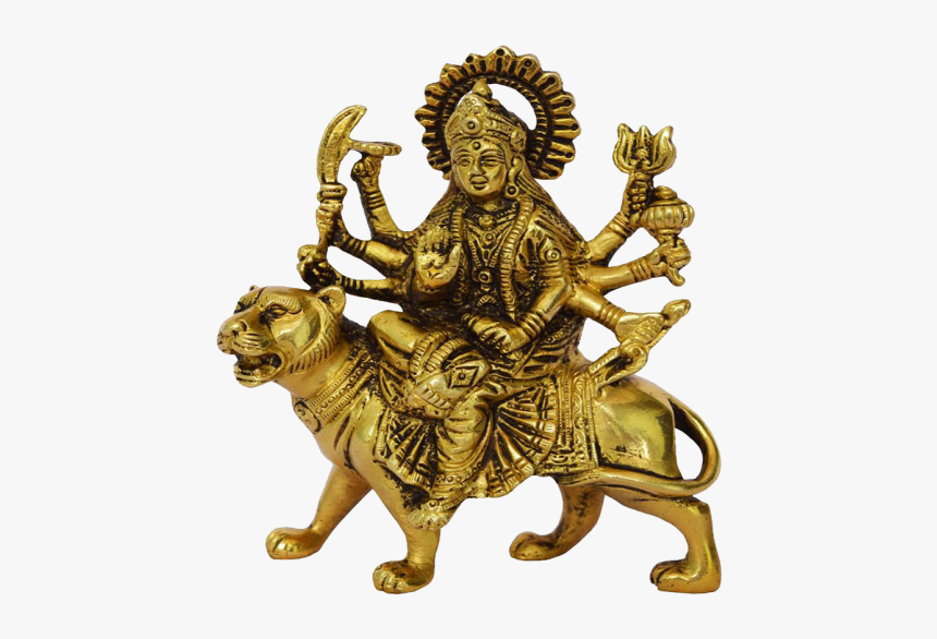 Durga Brass Idol, HD Png Download, Free Download