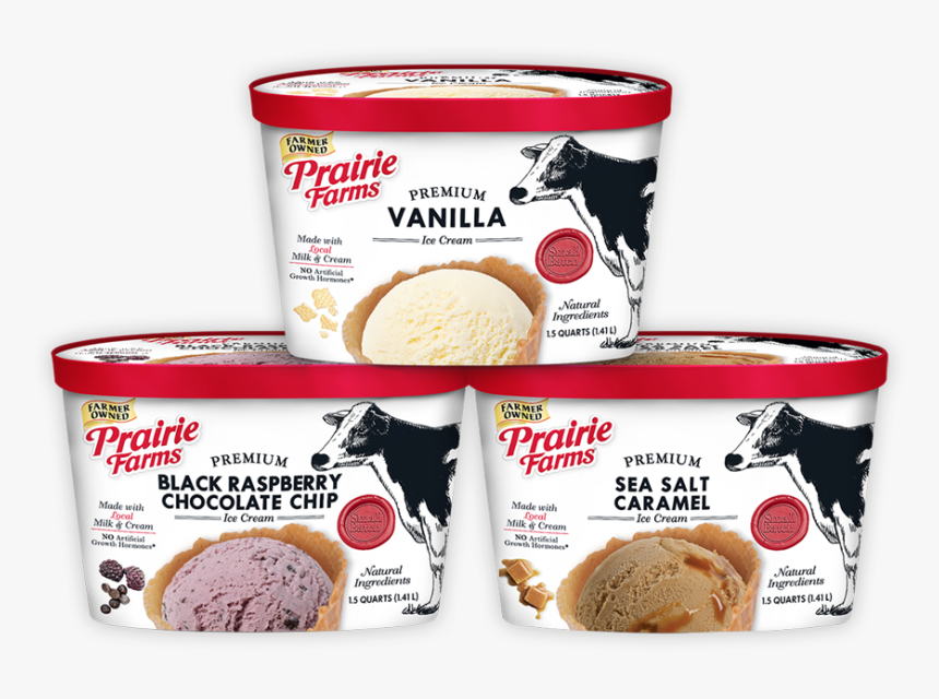 Small Batch Ice Cream - Prairie Farms Ice Cream, HD Png Download, Free Download