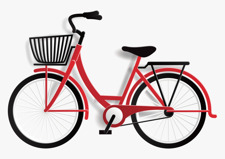 Bicycle Cartoon Png, Transparent Png, Free Download