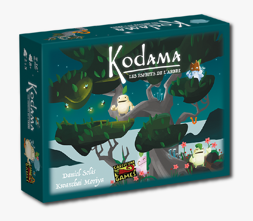 Kodama-boite - Kodama The Tree Spirits Board Game, HD Png Download, Free Download