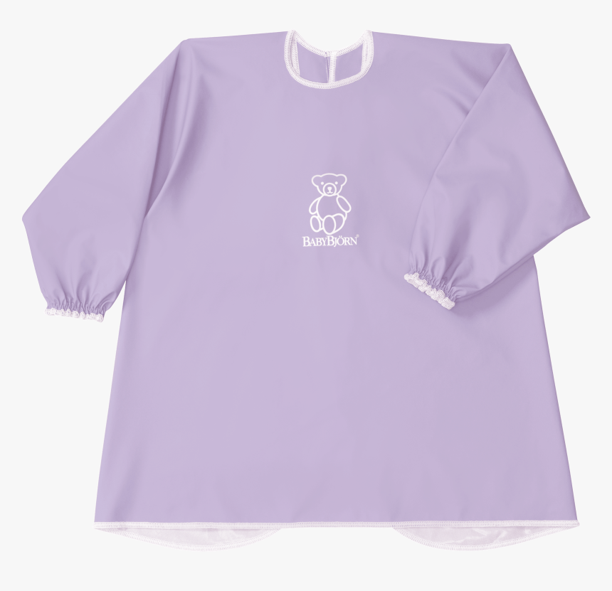 Babybjorn Long Sleeve Bib Purple, HD Png Download, Free Download