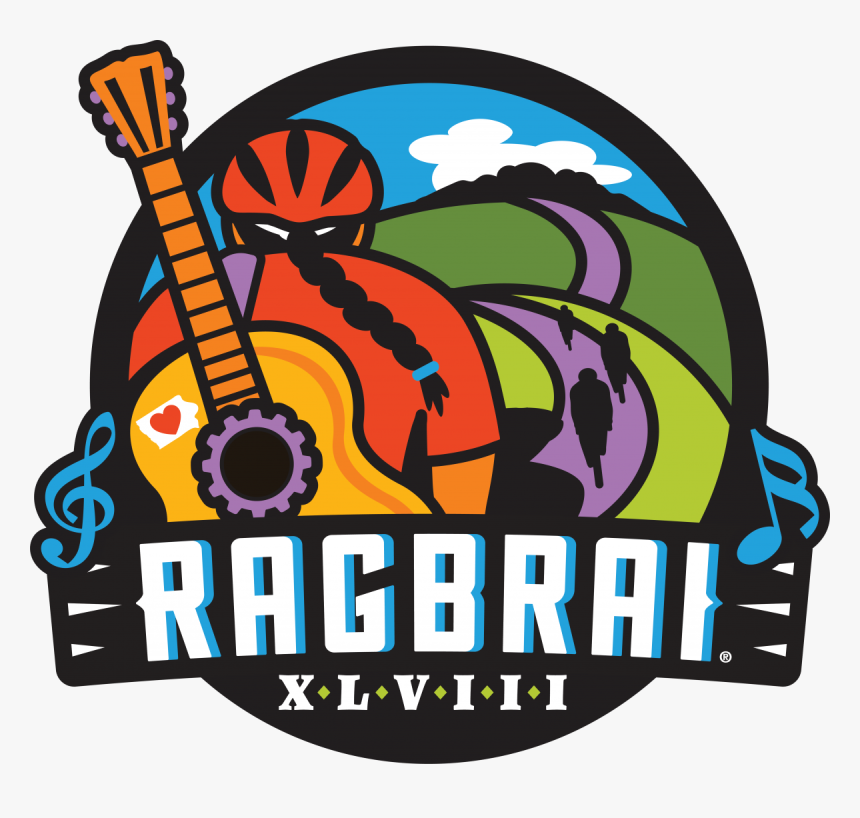 Ragbrai 2020 Logo, HD Png Download kindpng