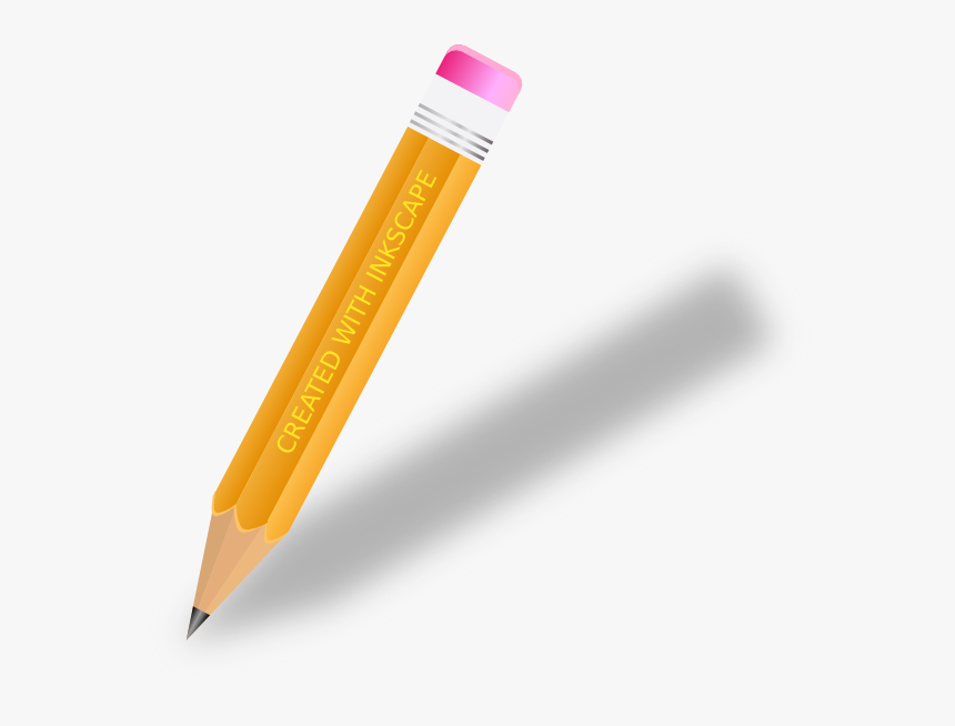 Transparent Clipart Pensil - Shadow Of A Pencil, HD Png Download, Free Download