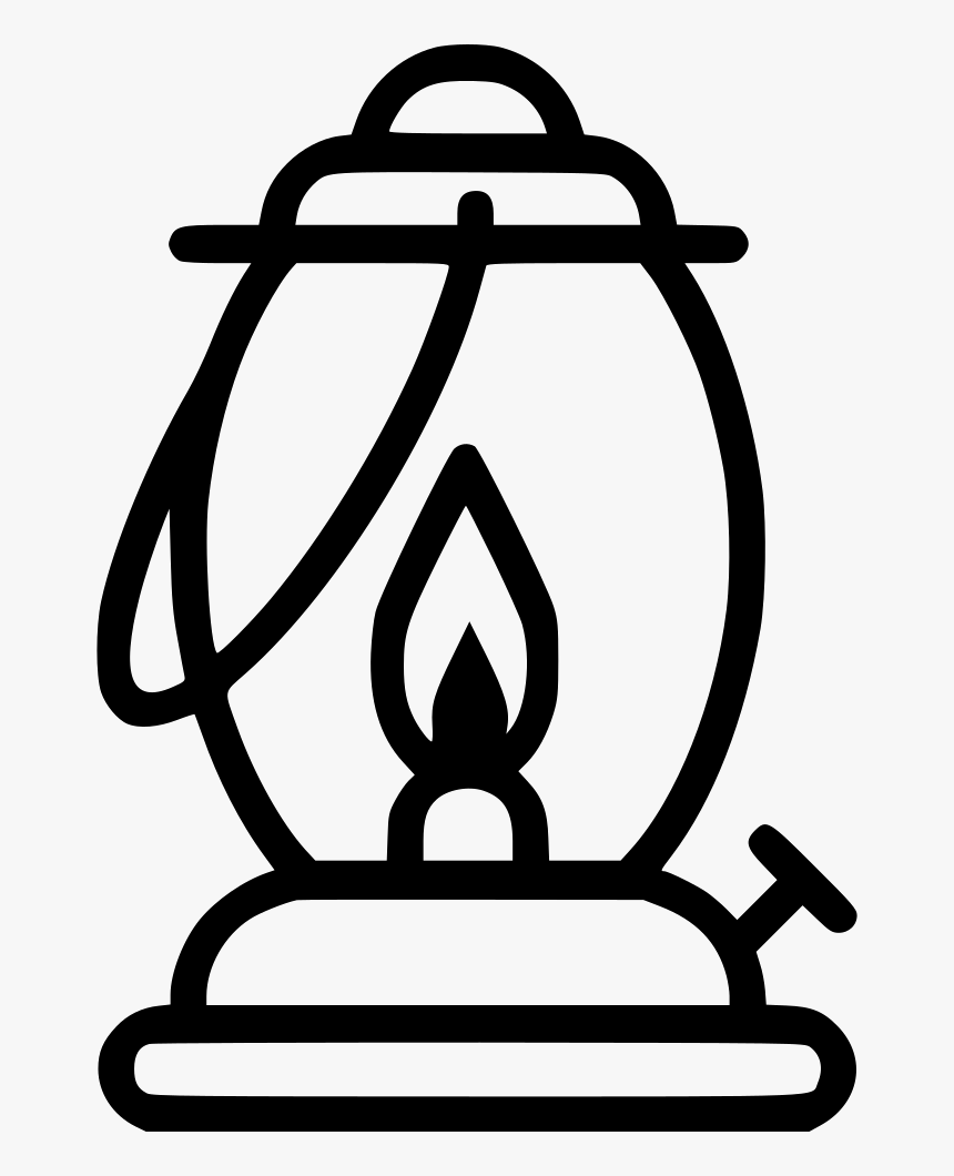 Gas Lamp - Gas Lamp Icon Png, Transparent Png, Free Download