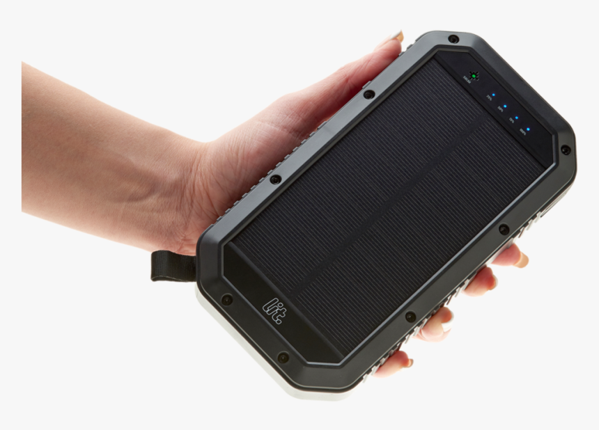 Lit Solar Power Bank, HD Png Download, Free Download