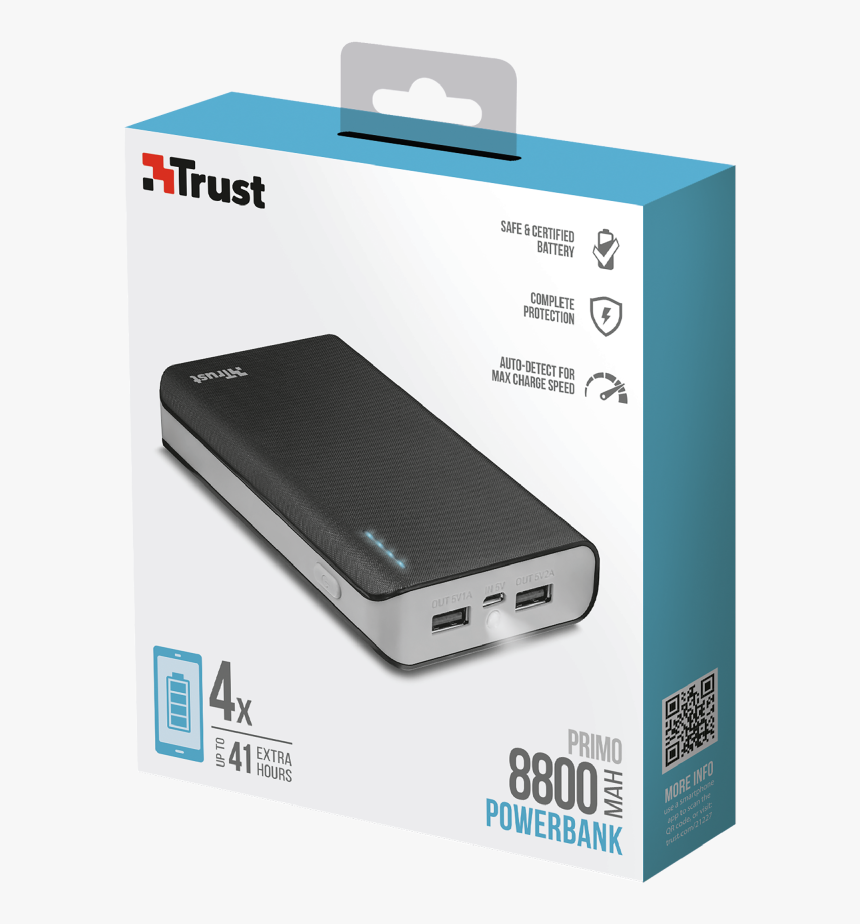 Primo Powerbank 8800 Mah - Trust, HD Png Download, Free Download