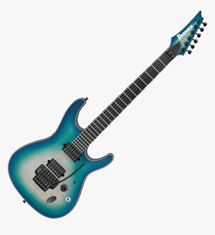 Ibanez S Iron Label Six6dfm Electric Guitar In Blue - Ibanez 7 String Axion Label, HD Png Download, Free Download