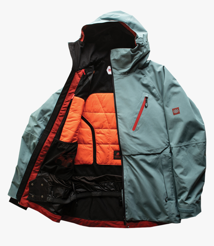 686 Glcr Hydra Thermagraph Jacket - Pocket, HD Png Download, Free Download