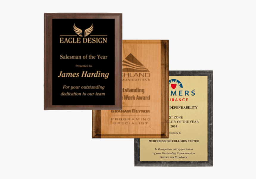 Use Custom Plaques To Brand Your Business - Label, HD Png Download, Free Download