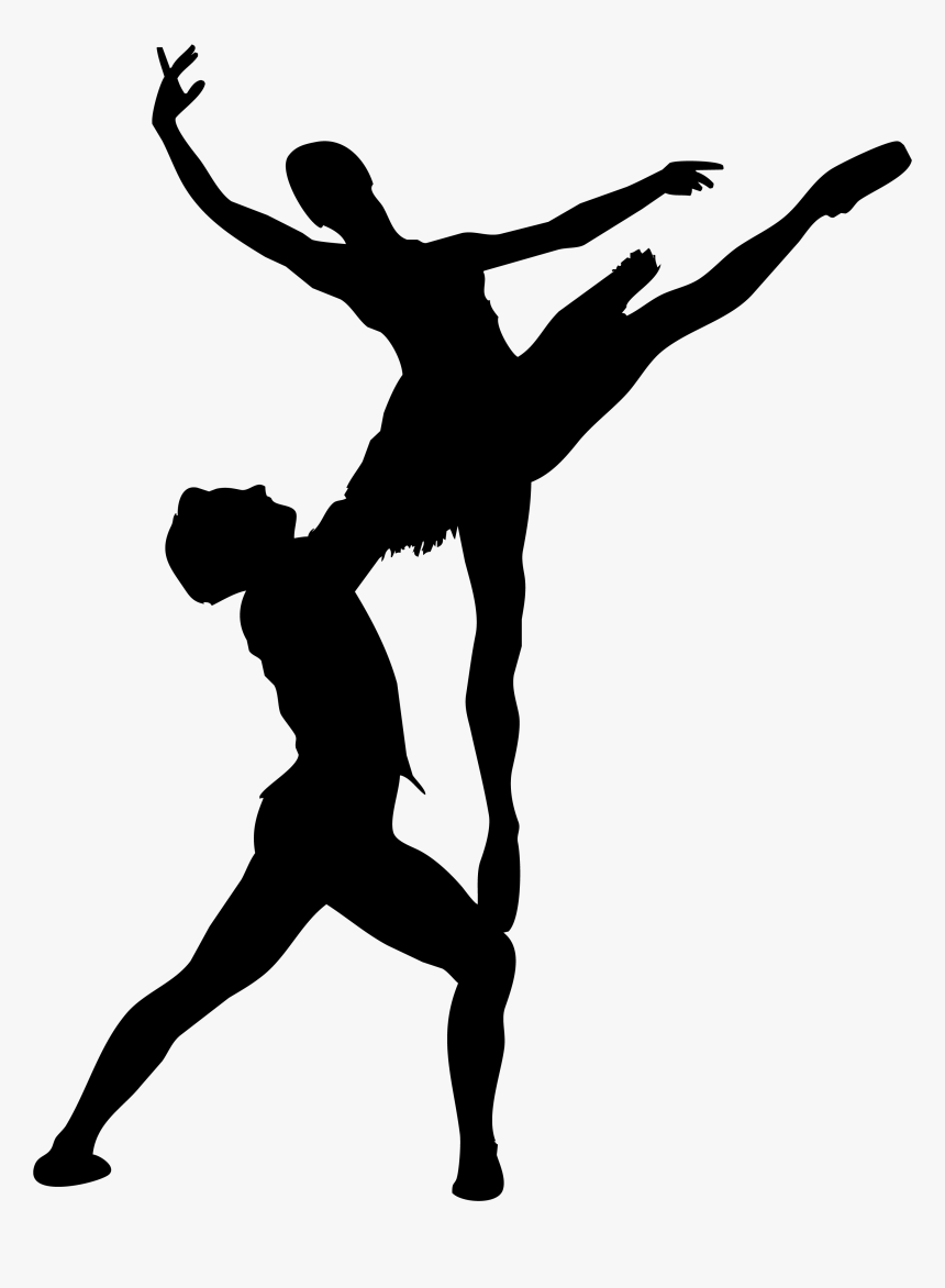 Ballet Dancer Performing Arts Clip Art - Silhouette Of Ballet Dancing Couple, HD Png Download, Free Download