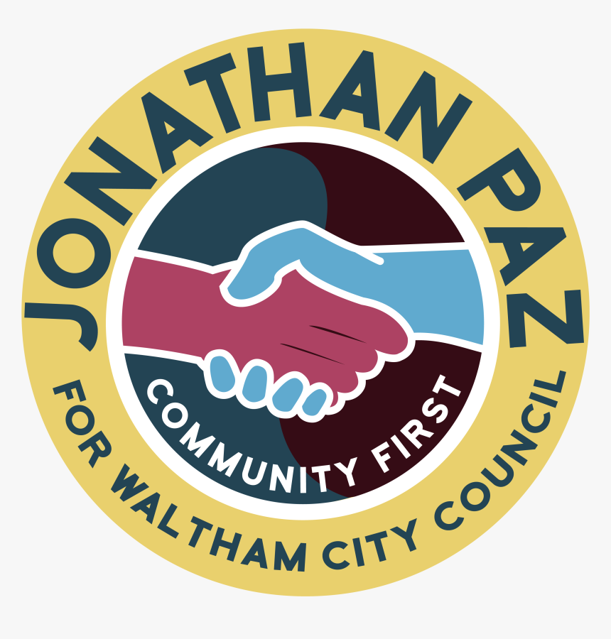 Jonathan Paz For City Council Of Waltham - Graphic Design, HD Png Download, Free Download