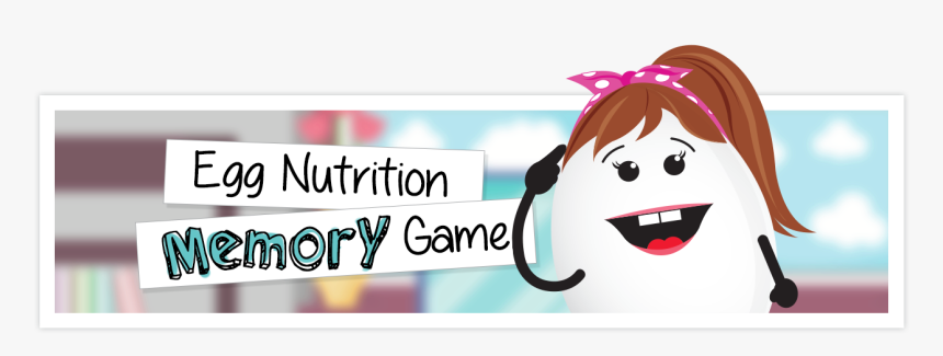 Egg Nutrition Memory Game - Cartoon, HD Png Download, Free Download