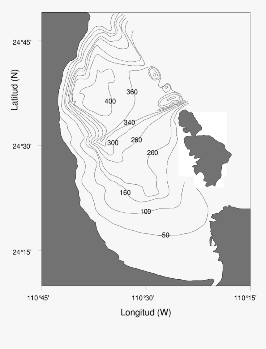 Batimetria Bahia De La Paz, HD Png Download, Free Download