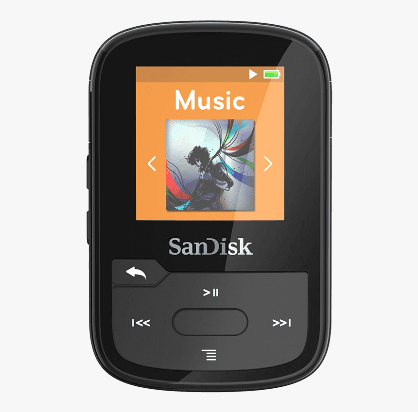 Sandisk Clip Sport Plus 16gb Black - Sandisk Clip Sport Plus, HD Png Download, Free Download